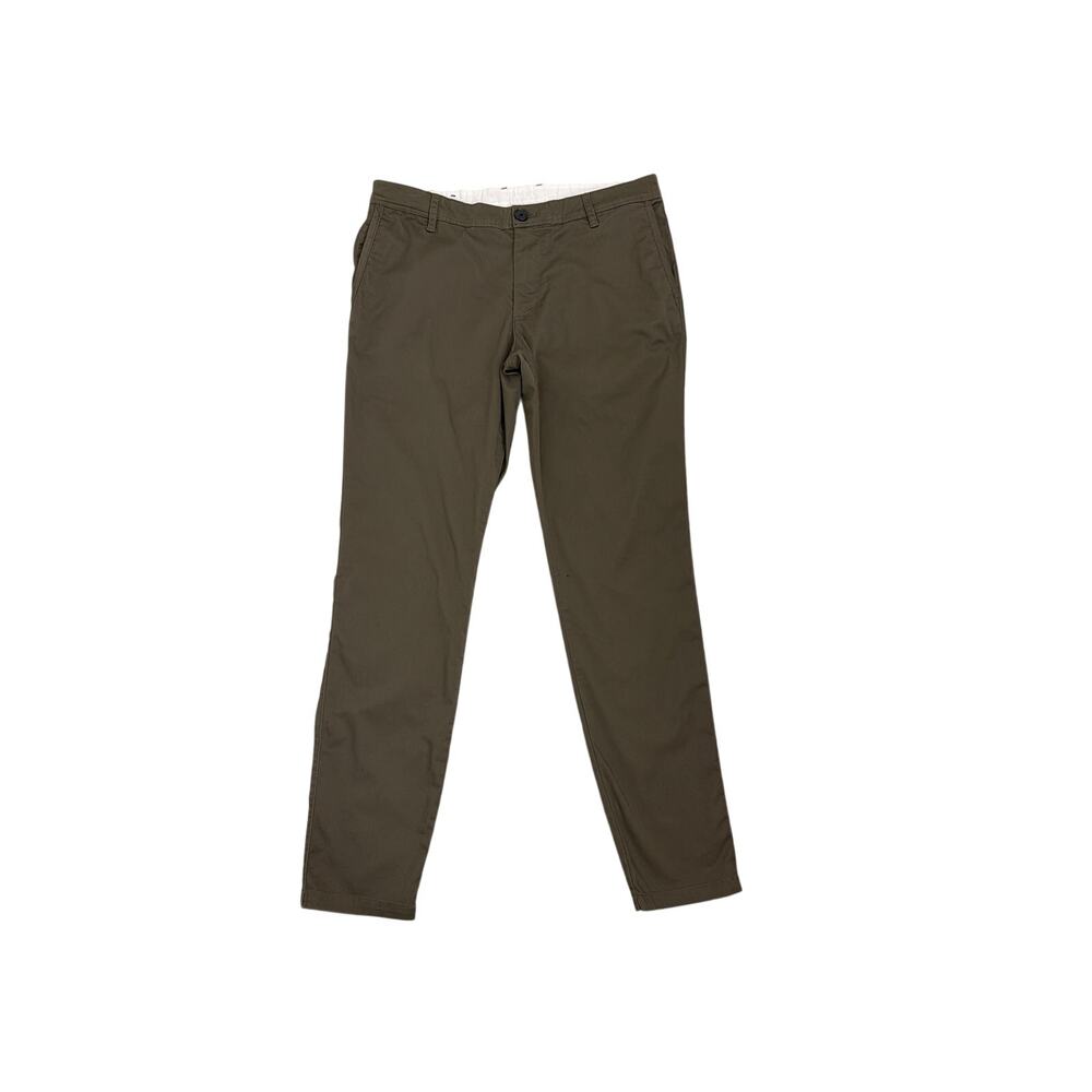 Armani Exchange Brown Slim Fit Stretch Cotton Chino Pants Men's 37